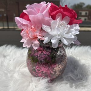 Breast Cancer Awareness Vases