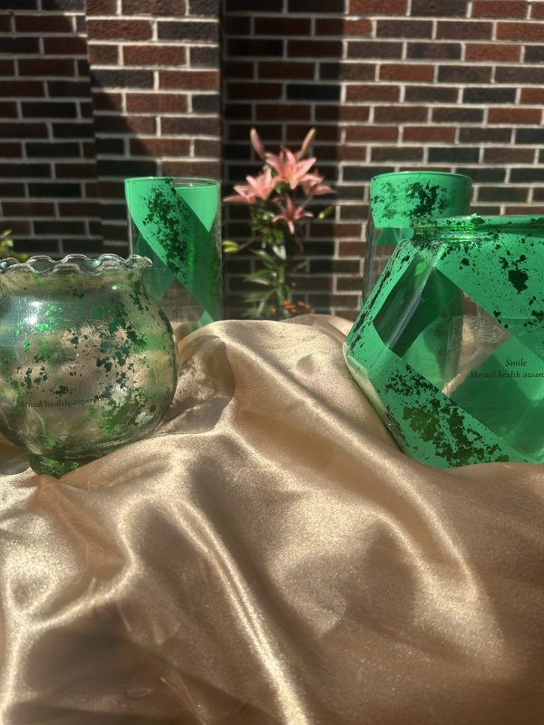 Mental Health Awareness Vases