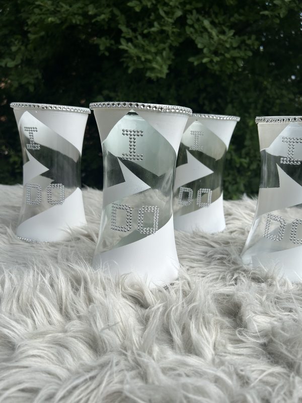 I Do Wedding Vases